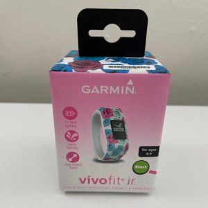 New unopened Garmin vívofit® jr. activity tracker for ages 4-9, Real Flower